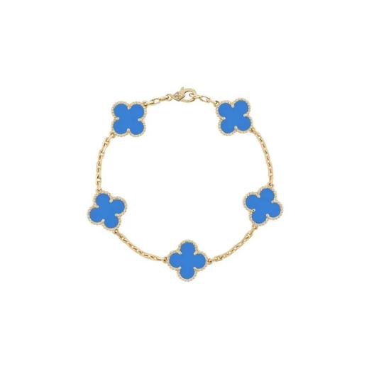 Van Cleef & Arpels梵克雅宝 Alhambra四叶幸运草系列 四叶草造型 金属 手链 女款 （SJ） 商品图3