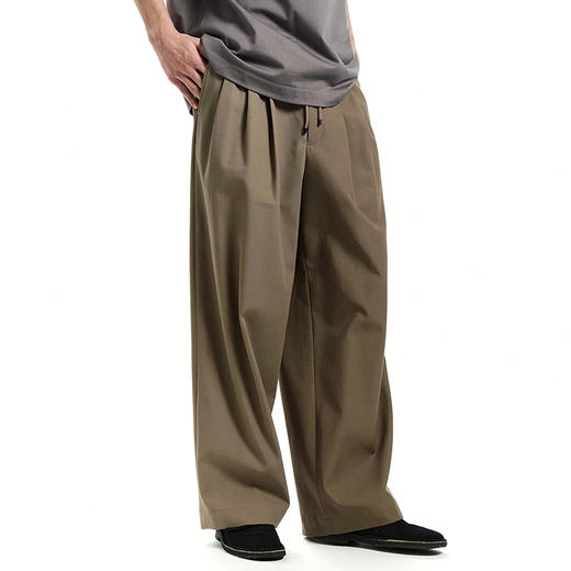 Markaware TRIPLE PLEATED TROUSERS 土耳其有机棉三折宽松阔腿裤 商品图1