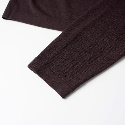 ROMI STUDIO“松弛随性”山羊绒绵羊毛桑蚕丝混纺长袖T恤432TS361 商品图4