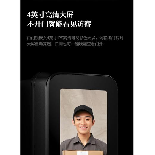 LR【德施曼Q5Fpro人脸识别锁大屏指纹锁家用密码锁】DSM 商品图2