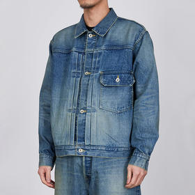 marka NEW TYPE1 DENIM JACKET 土耳其有机棉复古水洗牛仔夹克