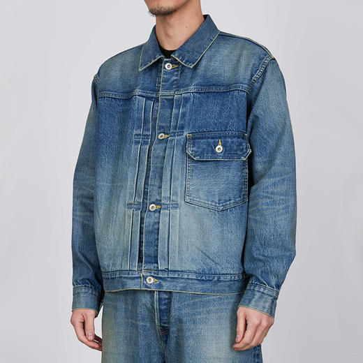 marka NEW TYPE1 DENIM JACKET 土耳其有机棉复古水洗牛仔夹克 商品图0