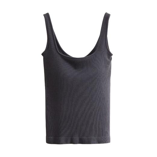 TG-TG02S240秋冬美雅碧山羊绒无缝胸垫一体吊带背心女 羊绒保暖美背上衣 商品图4