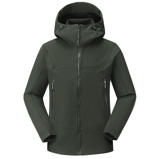 自由基地秋冬新品纳米聚热一体绒软壳冲锋衣技能拼接设计防风防水 NMJ-2017 商品图7