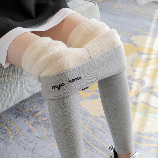 【特厚云朵绒打底裤】秋冬女款修身显瘦外穿 高腰加厚保暖裤 加绒棉裤女 商品图12