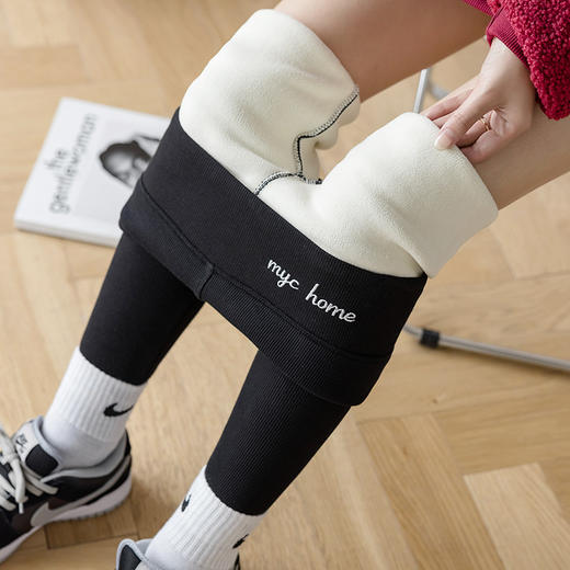 【特厚云朵绒打底裤】秋冬女款修身显瘦外穿 高腰加厚保暖裤 加绒棉裤女 商品图11