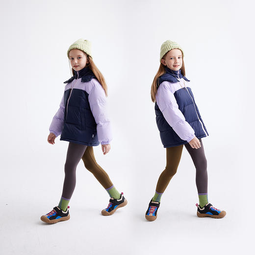 fx-【高于国标】儿童撞色拼接羽绒服 PDWT2413 商品图1