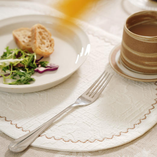 窗花系列桌旗餐垫轻奢高端田园复古茶几高级感 商品图3