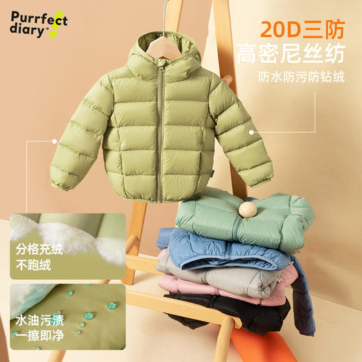 【不怕脏的羽绒服  黑科技三防面料】 90%白鸭绒 赠收纳袋 PDWT2407 商品图2