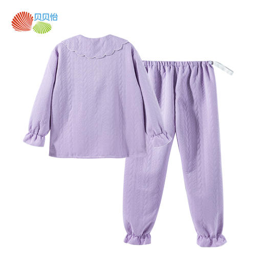 贝贝怡【孕产两穿月子服】女士家居服可调节腰口侧边哺乳防走光亲肤内衣ZB4DY003 商品图7