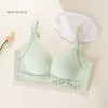 【商场同款】熳洁儿 大胸显小文胸薄杯云感棉提花一片式无钢圈新中式花间意内衣24701517 商品缩略图8