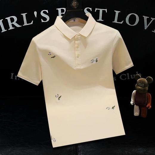 夏季短袖POLO衫男士刺绣修身高端潮流时尚翻领T恤   YMFS-PL70* 商品图1