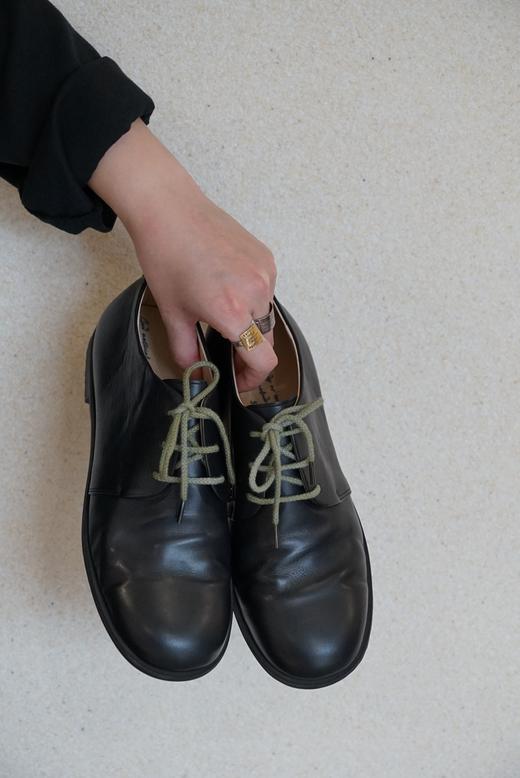 SHOE&SEWN黑色Jan手工鞋 商品图0