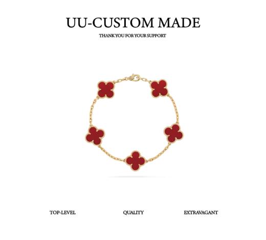 Van Cleef & Arpels梵克雅宝 Alhambra四叶幸运草系列 四叶草造型 金属 手链 女款 （SJ） 商品图0