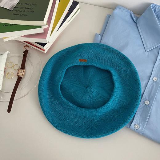 【时尚感爆棚！毛线针织贝雷帽】春秋画家帽显脸小日系薄款设计感小众网红潮，随心搭配各种风格衣服。ry 商品图9