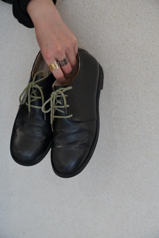 SHOE&SEWN黑色Jan手工鞋 商品图1