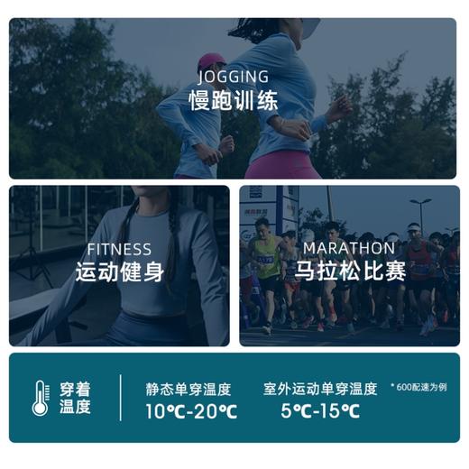 必迈跑步潜能压缩长袖v3上衣男女秋冬新款训练弹力支撑紧身打底衣 商品图7