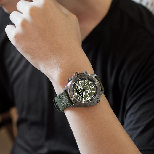 西铁城/CITIZEN运动光动能编织带男表JV1005-02W 商品图10