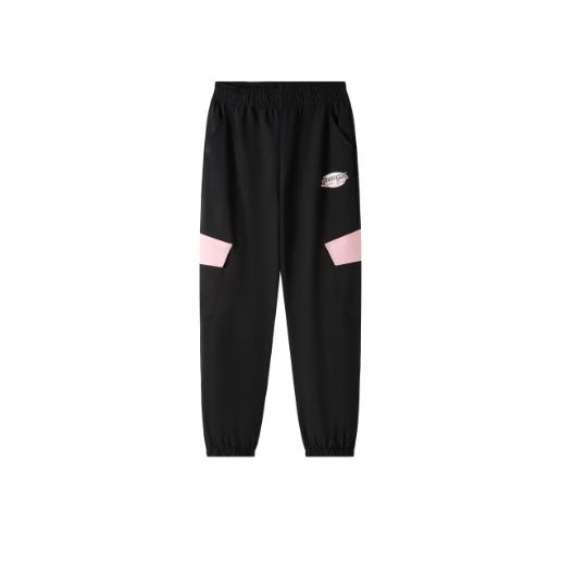 【超值】【史迪奇】安踏儿童篮球系列女大童梭织运动长裤362431501 商品图0