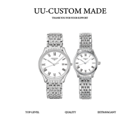 浪琴手表，代工厂渠道男款瑞士朗达515石英机芯，女款瑞士朗达585石英机芯！【男士礼物专区·情侣款】（XL）