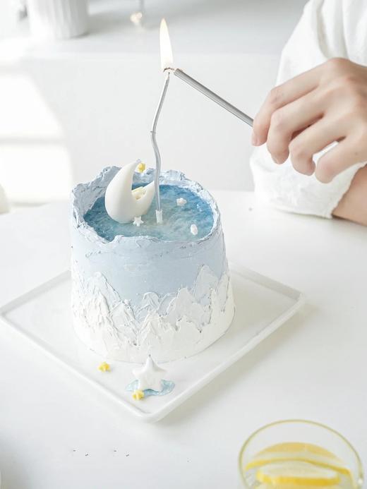 星河｜月亮许愿池蛋糕A款 商品图1