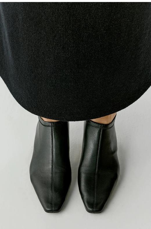 现货 THS 9.23-限时 之家 新款巨舒适弹力羊皮 秀气小方头高跟方跟皮鞋 高跟鞋 3色 BZ1209 商品图7