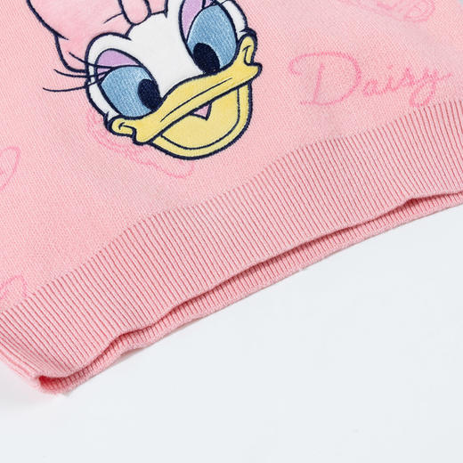 迪士尼【校服神器】24秋冬新款女童软糯毛衣时尚黛西内搭保暖针织衫ZD3DS043 商品图7