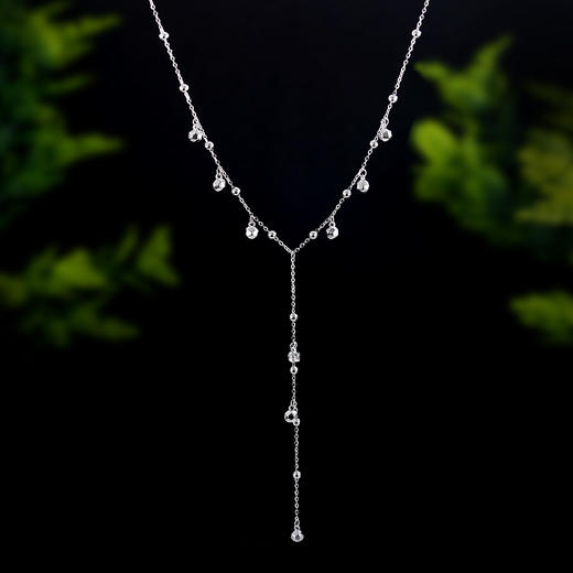 子佩集S925银【银河倾泻】套链【FYL-0258】纯银时尚项链2409 商品图2