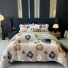 【YW】无忧购韩系温柔印花加厚磨毛居家床品四件套YZ311024154（截单后7天发货) 商品缩略图4