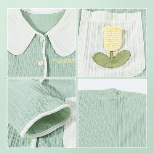 贝贝怡【素雅翻领月子服】24秋冬新款空气棉保暖舒适侧开便捷哺乳套装
ZB4DY004 商品图8