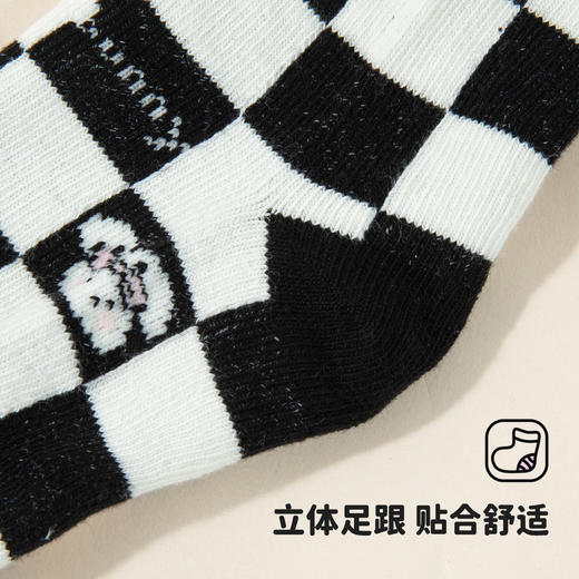 贝贝怡春秋四季款女童儿童袜（5双装） 商品图5
