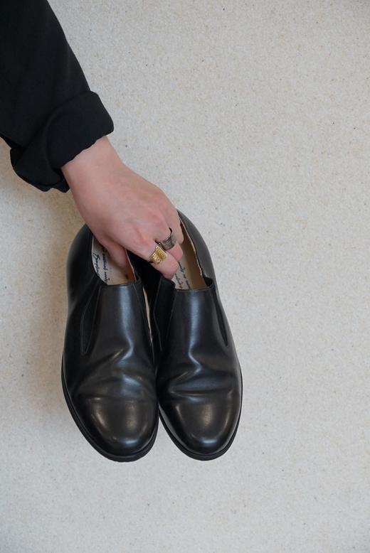 SHOE &SEWN 黑色simon手工鞋 商品图0