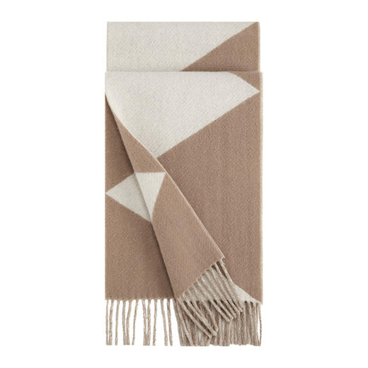 万事利羊毛围巾-几何韵 商品图7
