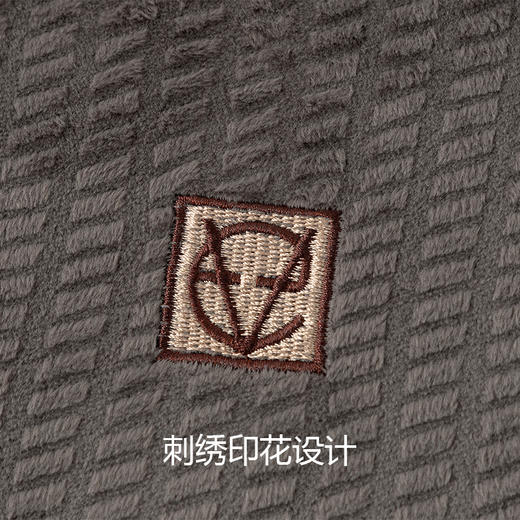 美季美优睡衣冬季男2024新款暖棉绒烂花刺绣套装长袖长裤家居服 商品图3