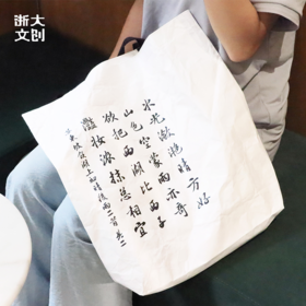 【浙大文创】西湖东坡杜邦纸袋