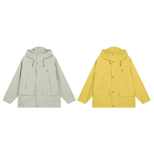 【十一破价福利】ACMEITEM爱棵米 亲子户外防泼水外套连帽宽松大口袋夹克外套男女GAF3210311E/GAF3210345E 商品图4