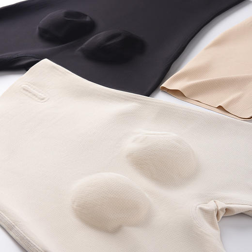 TG-TG01S166真丝提臀收腹裤女无痕超高腰塑形桑蚕丝打底裤免穿内裤安全裤 商品图3