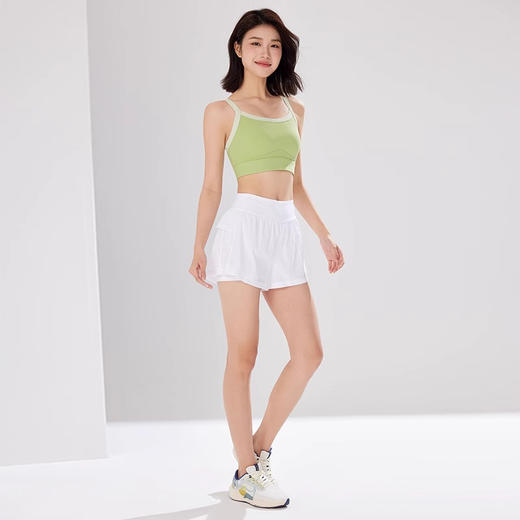 跃牌【安琪拉系列】瑜伽拼色运动内衣一体杯WX367 商品图4