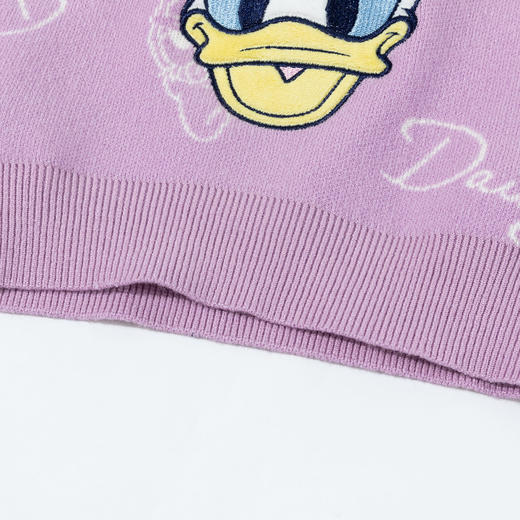 迪士尼【校服神器】24秋冬新款女童软糯毛衣时尚黛西内搭保暖针织衫ZD3DS043 商品图11