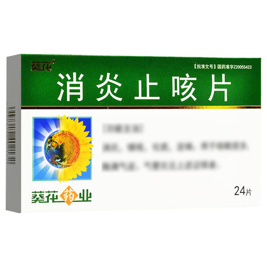 消炎止咳片【0.25g*12片*2板】伊春五加参 商品图1