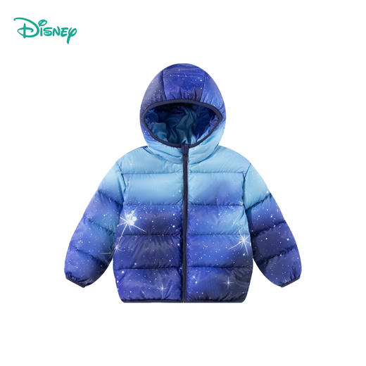 迪士尼【星空米奇羽绒服】24秋冬新款男童轻薄羽绒服时尚百搭防风外套ZD4DS020 商品图3