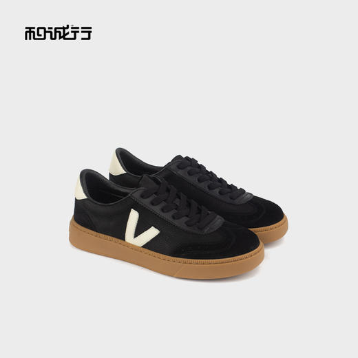 和诚行 2024秋冬新款时尚百搭休闲鞋男厚底复古德训鞋1050141 商品图4