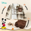 迪士尼【假期出游】秋冬季新款男童米奇印花外套纯棉T恤休闲束脚裤三件套ZD3DT045 商品缩略图5