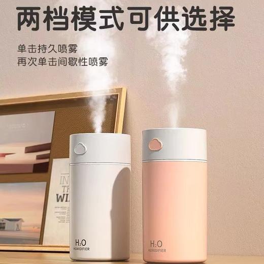 严选 | 云朵加湿器 USB家用车载迷你大容量加湿器400ML 纳米雾化 静音加湿 商品图2