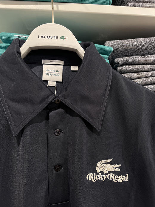 Lacoste/法国鳄鱼 男女同款夏季刺绣logo透气短袖POLO衫PH8327 商品图3