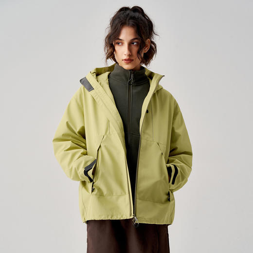 714street山系户外反光防风三合一冲锋衣外套男秋季新款宽松夹克 商品图3