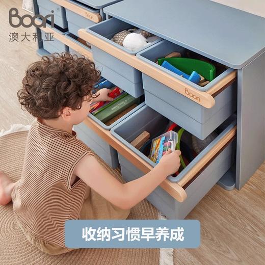 Boori玩具收纳柜宝宝大容量置物柜儿童分类收纳箱储物箱婴儿衣柜 商品图2
