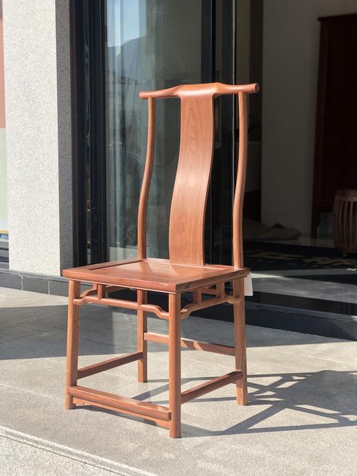 红桥红  家具严选  缅甸花梨（大果紫檀）【马未都 S背 灯挂椅】 商品图1