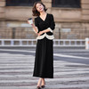 时尚休闲套装秋季新款法式优雅拼接上衣半身裙两件套裙YF9685 商品缩略图3