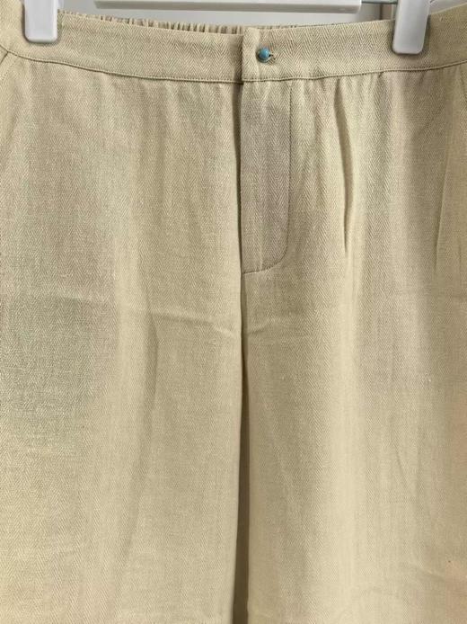 【2026东衣作】阔腿裤（24709127-浅淘米-结缘款） 商品图0